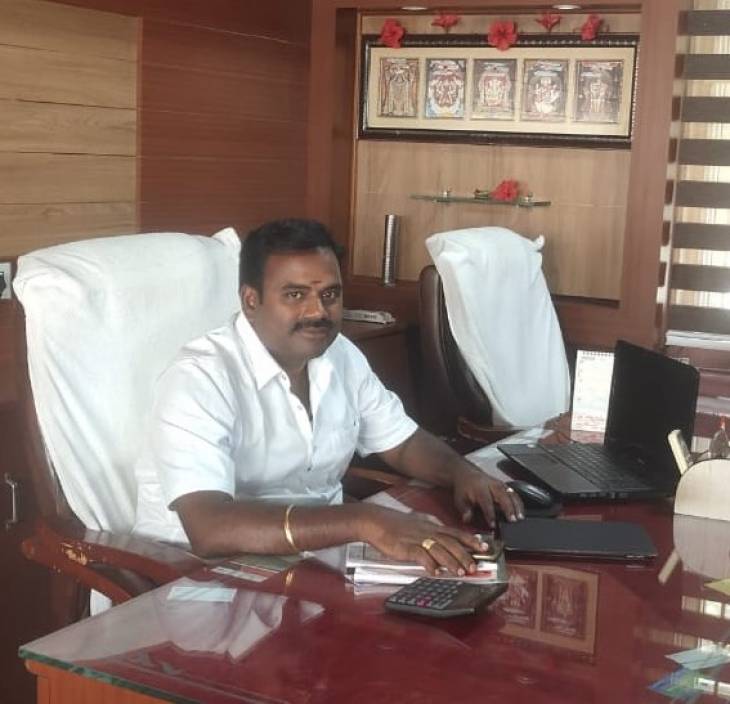 உழைப்பால் உயர்ந்த உத்தமர் -தொழிலதிபர்- பெருந்துறை.திரு.P.கண்ணுசாமி