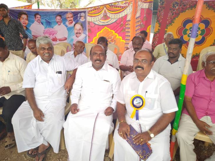 முதல்வர் வரவேற்பு நிகழ்வில் வலுக்கலொட்டி மைனர்.திரு.P.V.இராதாகிருஷ்ணன்