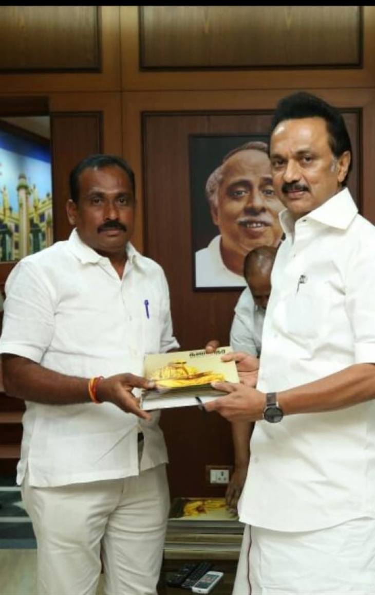 போராட்டக் களத்தில் திமுக-வின் கோவை.திரு.செல்வக்குமார்