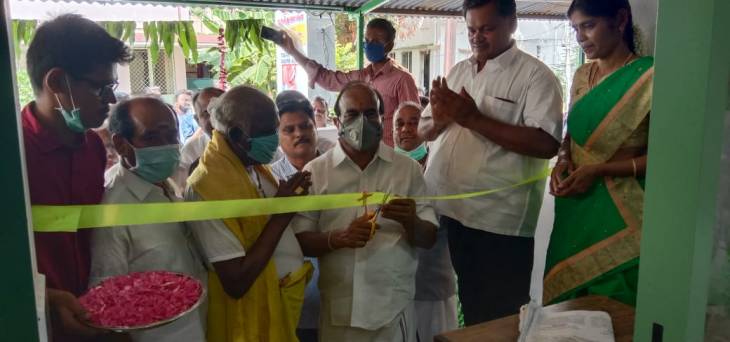 JP பல் மருத்துவமனையை திறந்து வைத்தார் தமிழக அமைச்சர்-திரு.கருப்பணன்.