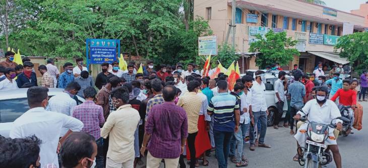 நாயுடு-நாயக்கர்களுக்கு ஆதரவாக களத்தில் இறங்கிய நேதாஜி சுபாஷ் சேனா.