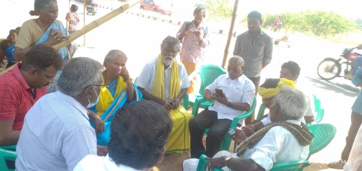 உசிலம்பட்டியில் தொட்டிய நாயக்கர்கள் உண்ணாவிரதப் போராட்டம்!