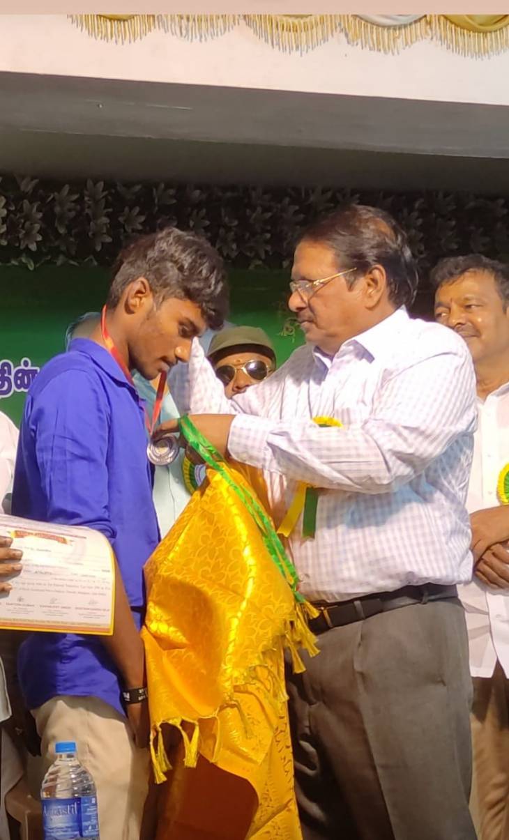 தடகள வீரர் சந்துருக்கு தேவையான அனைத்து உதவிகளும் செய்யப்படும்: திரு.இராமமோகன்ராவ் அறிவிப்பு.