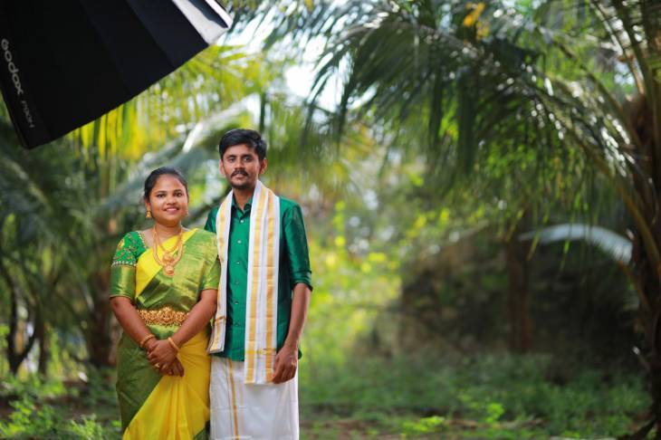 இது நாமக்கல் மாவட்ட கம்பளத்தார் வீட்டுக் கல்யாண மணமக்கள் அழைப்பு