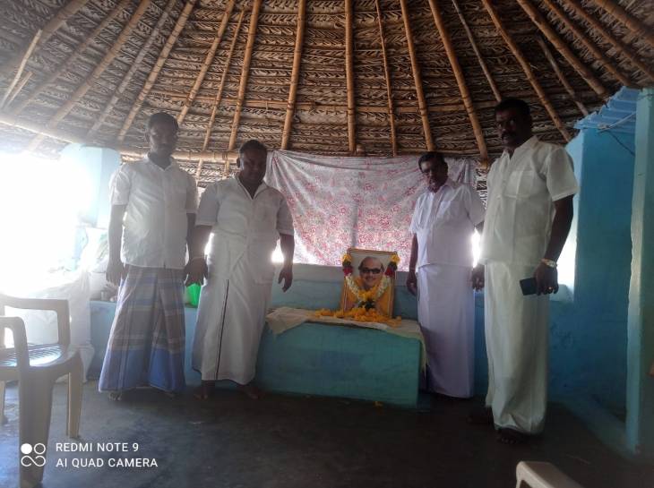 கலைஞருக்கு கம்பளத்தாரின் நினைவஞ்சலி!