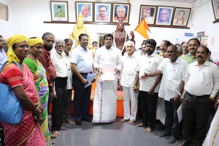 பிஜேபி தலைவர் அண்ணாமலையுடன் சந்திப்பு!