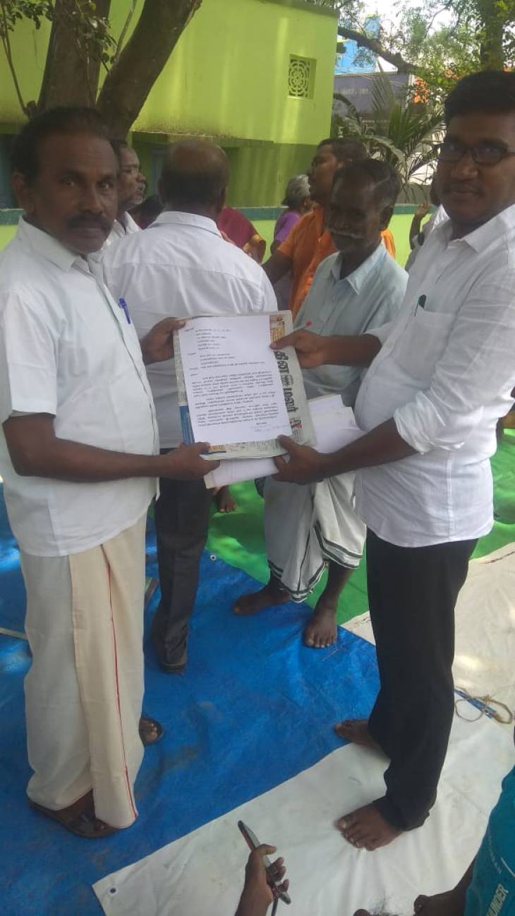 சபாஷ் தலைவரே! நீங்களாவது காதுகொடுத்து கேட்டீங்களே!