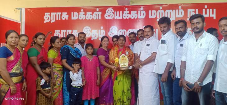 மக்கள் பணியில் தமிழரசி! மகுடம் சூட்டிய தராசு!