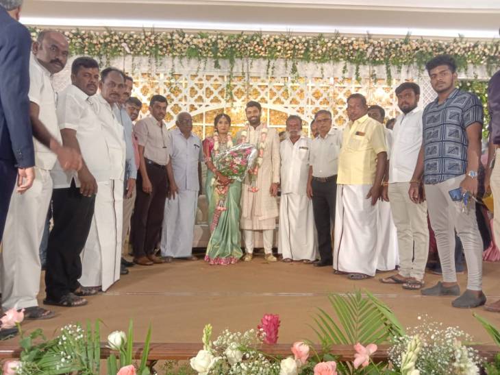 அமைச்சர் இல்லத் திருமண விழா! தலைவர்கள் நேரில் வாழ்த்து!