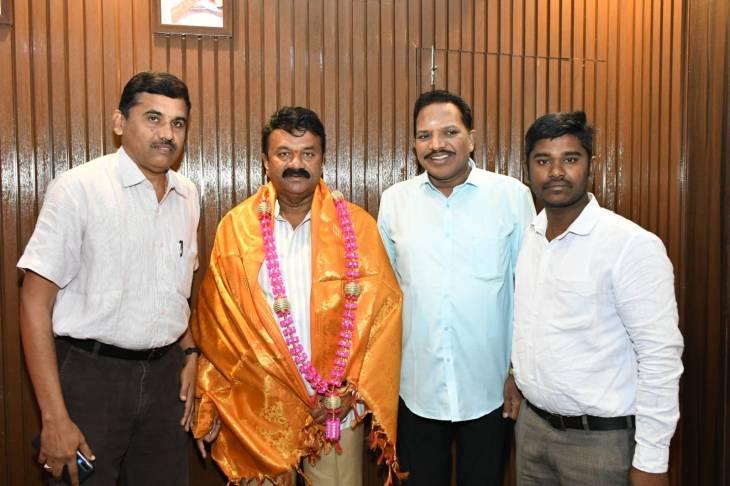 தெலுங்கானா மாநில அமைச்சர் மற்றும் அரசியல் கட்சி தலைவர்களுடன் சந்திப்பு!
