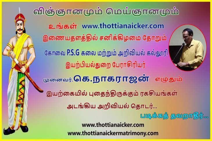 பேராசிரியர் நாகராஜன் எழுதும் விஞ்ஞானமும், மெய்ஞானமும் – பகுதி 3