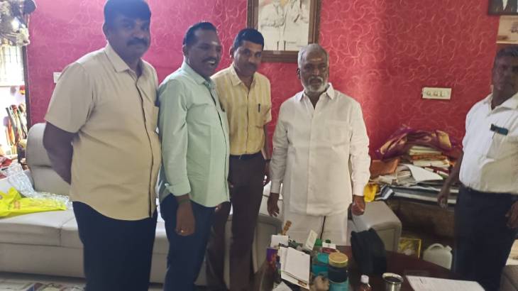 அறநிலையத்துறை அமைச்சருடன் சந்திப்பு!