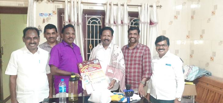 எர்ற கொல்ல நாயக்கர் சங்க தலைவருடன் சந்திப்பு.