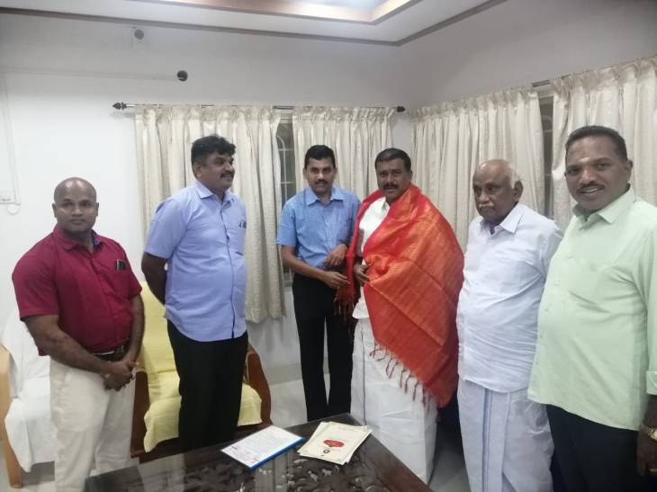 விளாத்திக்குளம் சட்டமன்ற உறுப்பினர் மார்க்கண்டேயன் அவர்களுடன் சந்திப்பு!