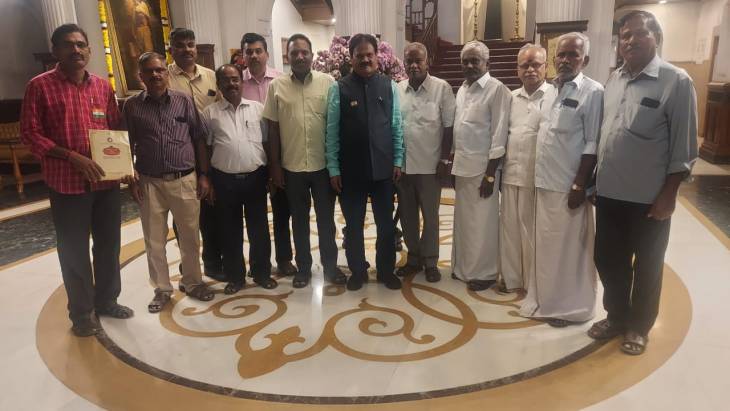 காஸ்மோபாலிடன் கிளப்பில் முப்பெரும்விழா இறுதிகட்ட ஆலோசனை!