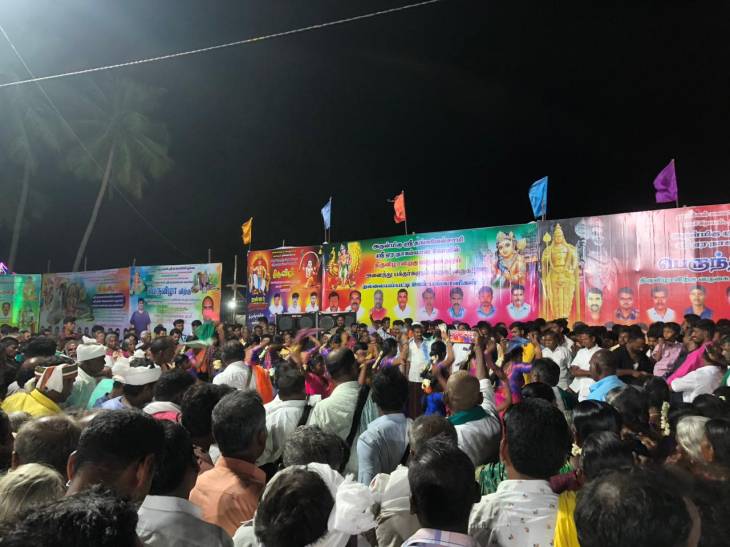 கார்ப்பரேட் பாணியில் பிரமாண்டமாக நடைபெற்ற கம்பளத்தார் திருவிழா!