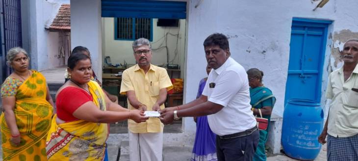 இலவச அறுவை சிகிச்சைக்கு ஏற்பாடு செய்த நகரமன்ற உறுப்பினருக்கு பாராட்டு!