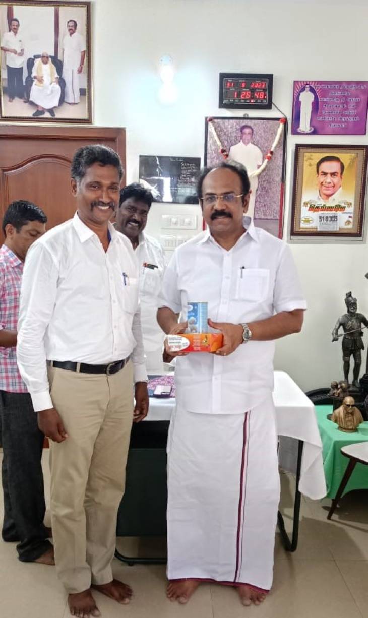 தி.மு.க மாவட்ட வழக்கறிஞர் அணி அமைப்பாளராக திருநாவுக்கரசு நியமனம்!