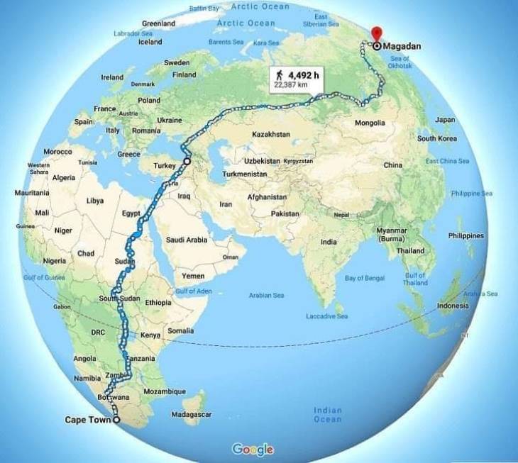 உலகின் மீகநீண்ட நெடுஞ்சாலையில் நடக்க ஆசையா? 