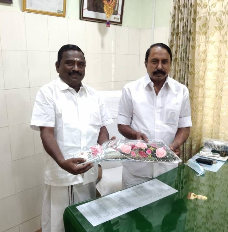 அண்ணா திராவிட முன்னேற்றக் கழக  மாவட்ட துணைத்தலைவராக என்.பவுல்ராஜ் நியமனம்!
