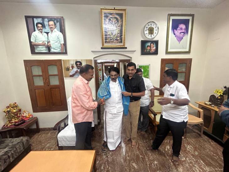 தமிழக அமைச்சருக்கு நேரில் நன்றி!