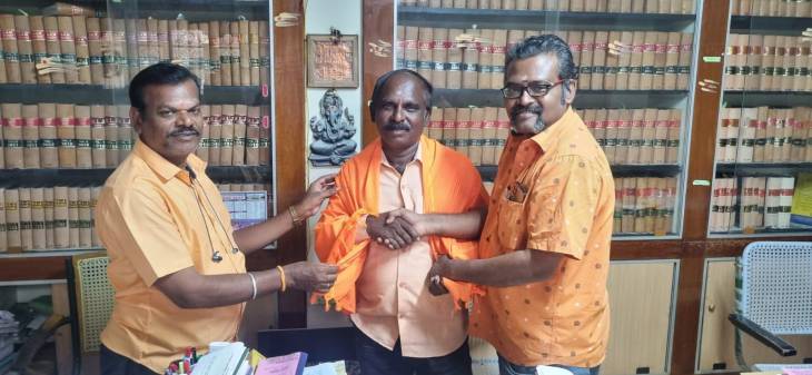 ஒன்றிய அரசு வழக்குரைஞராக வை.பெ.தனபால் நியமனம்!